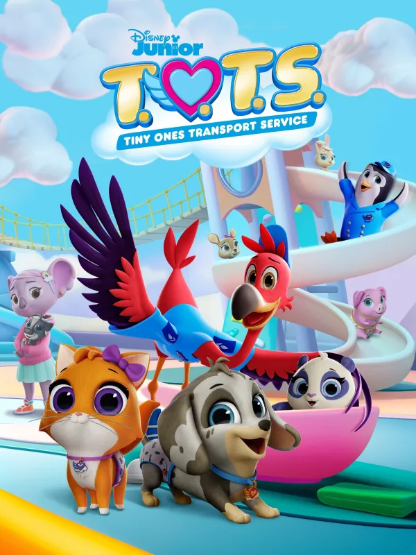 迪士尼英语动画片《Tiny Ones Transport Service（T.O.T.S.）宝宝快递》全二季共100集，1080P高清视频带英文字幕，百度网盘下载！-Roykid-洛伊儿童