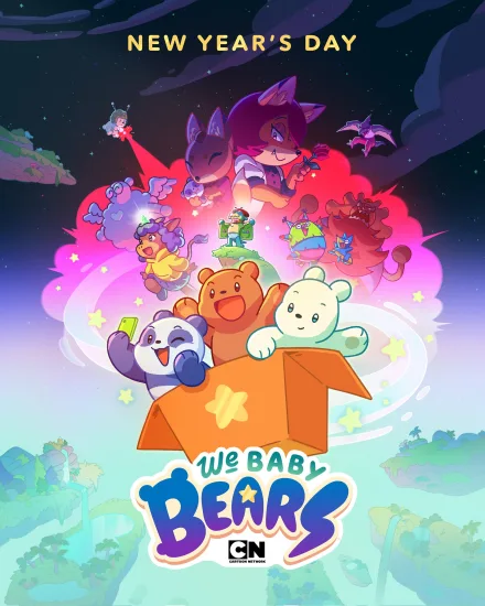 We Baby Bears最可爱的兄弟熊英文版，全20集，1080P高清视频带英文字幕，百度网盘下载！-Roykid-洛伊儿童
