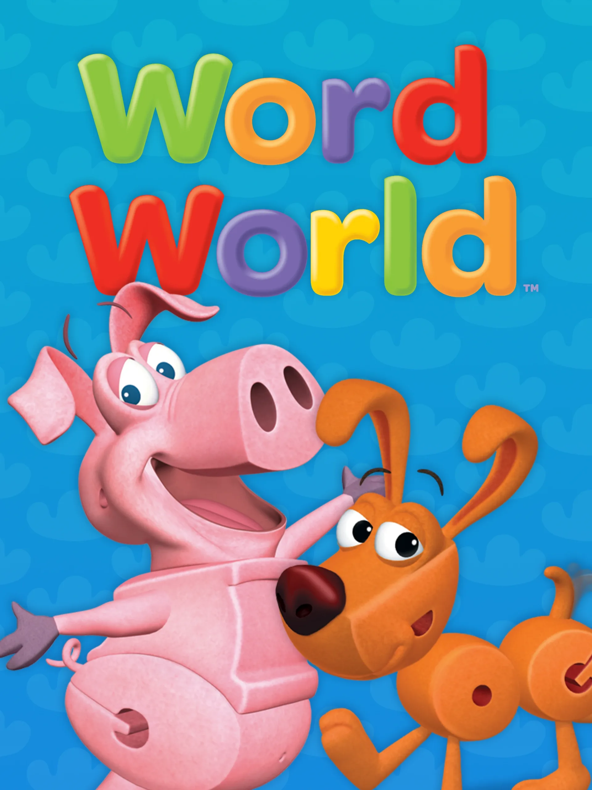 英文版动画片《WordWorld单词世界》自然拼读全1-3季共48集高清+90集标清视频动画+音频MP3+PDF练习册，百度网盘下载！-Roykid-洛伊儿童