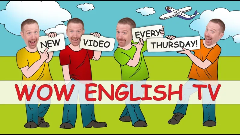 引进版中英文字幕《Wow English TV》史提夫少儿趣味英语动画视频，全1-2季总76集，百度网盘下载！-Roykid-洛伊儿童