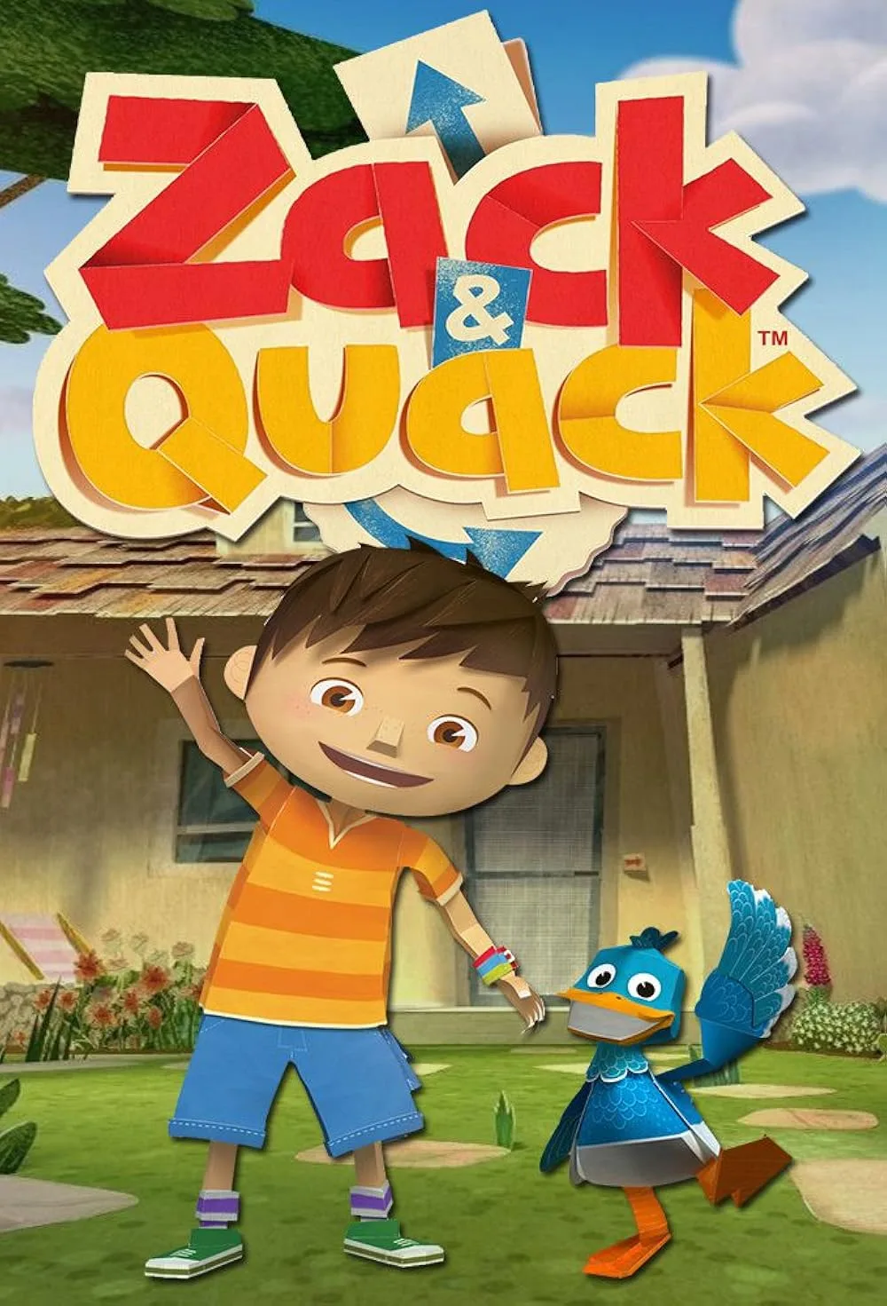 专为学龄前儿童设计的趣味益智类折纸英文动画《Zack and Quack 扎克与夸克》全52集，1080P高清视频带英文字幕，百度网盘下载！-Roykid-洛伊儿童