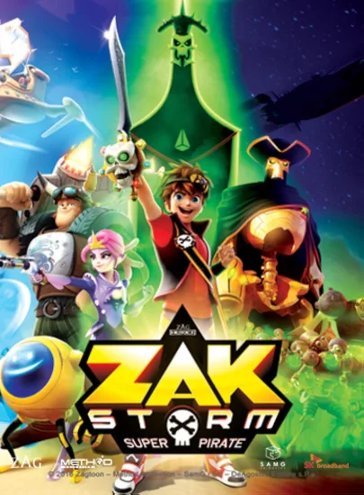 英文版《Zak Storm 扎克风暴》全39集，1080P高清视频带英文字幕，百度网盘下载！-Roykid-洛伊儿童